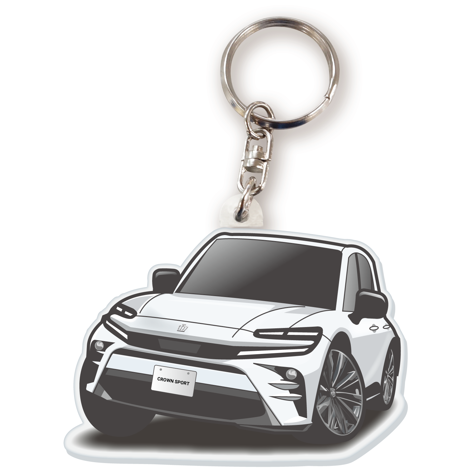 カーアクリルキーホルダー トヨタライセンス商品 クラウンスポーツ（16
