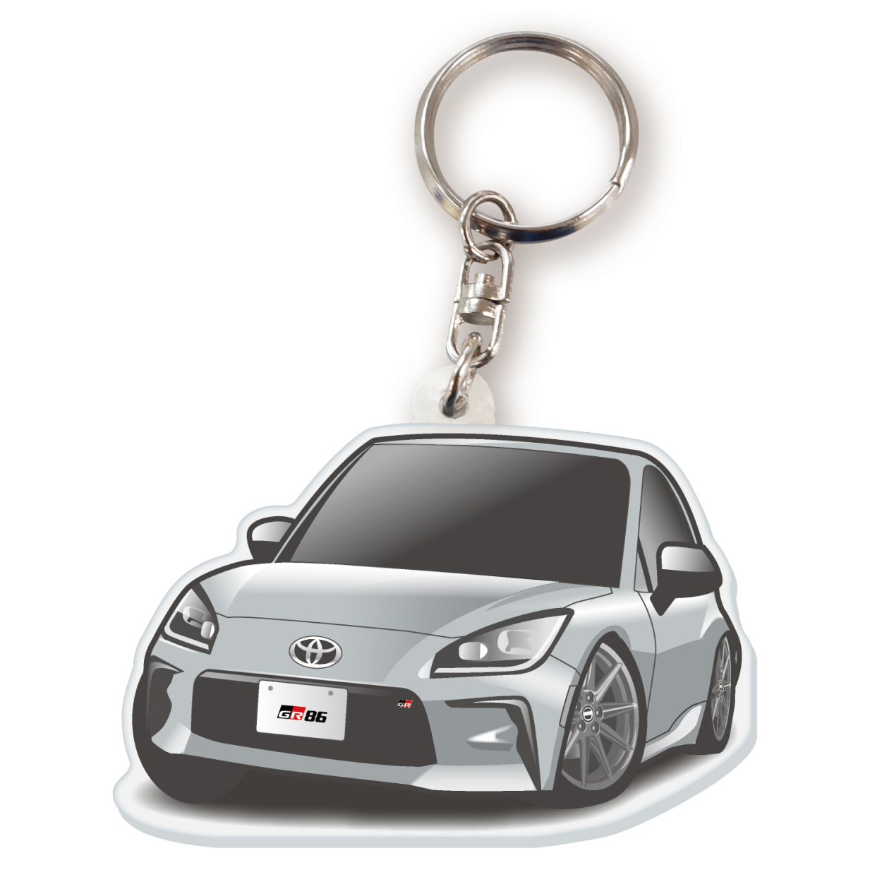 カーアクリルキーホルダー トヨタライセンス商品 GR86 2代目