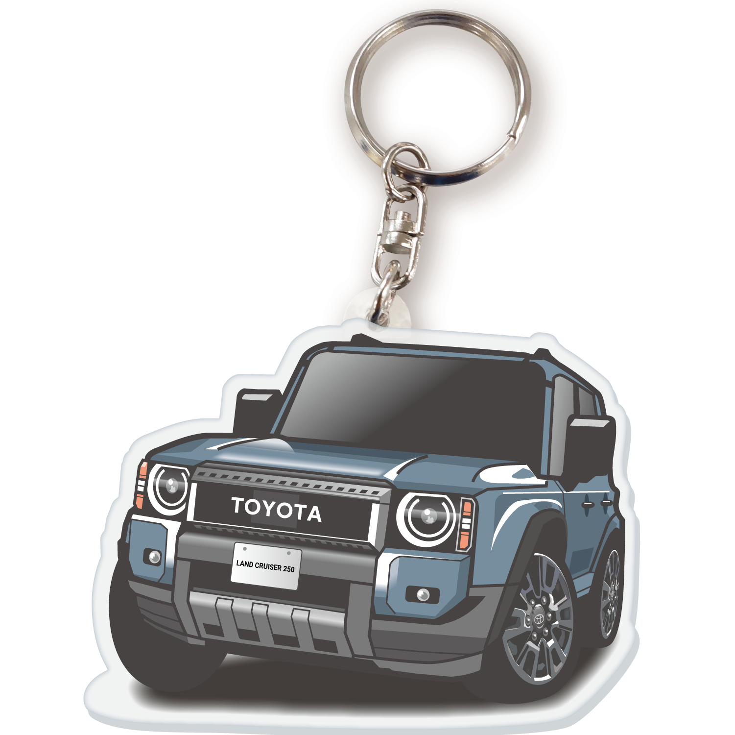 カーアクリルキーホルダー トヨタライセンス商品 ランドクルーザー250