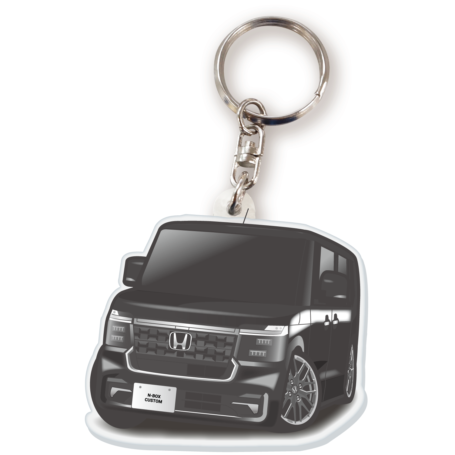 カーアクリルキーホルダー ホンダライセンス商品 N-BOX CUSTOM（3代目