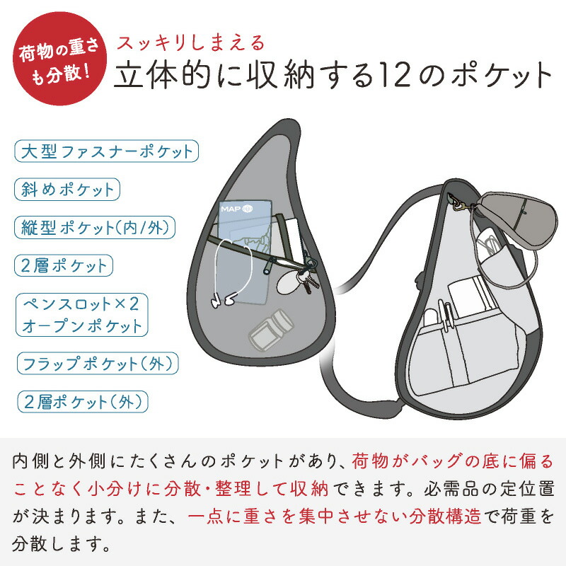 The Healthy Back Bag ヘルシーバックバッグ テクスチャード