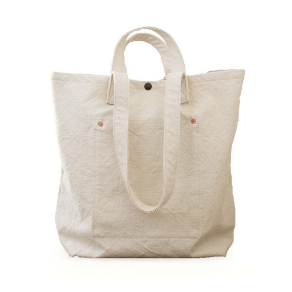 トートバッグL 【倉敷帆布×本革】 A4が入るトートバッグ Lサイズ 倉敷帆布×本革 通勤 マザーズ