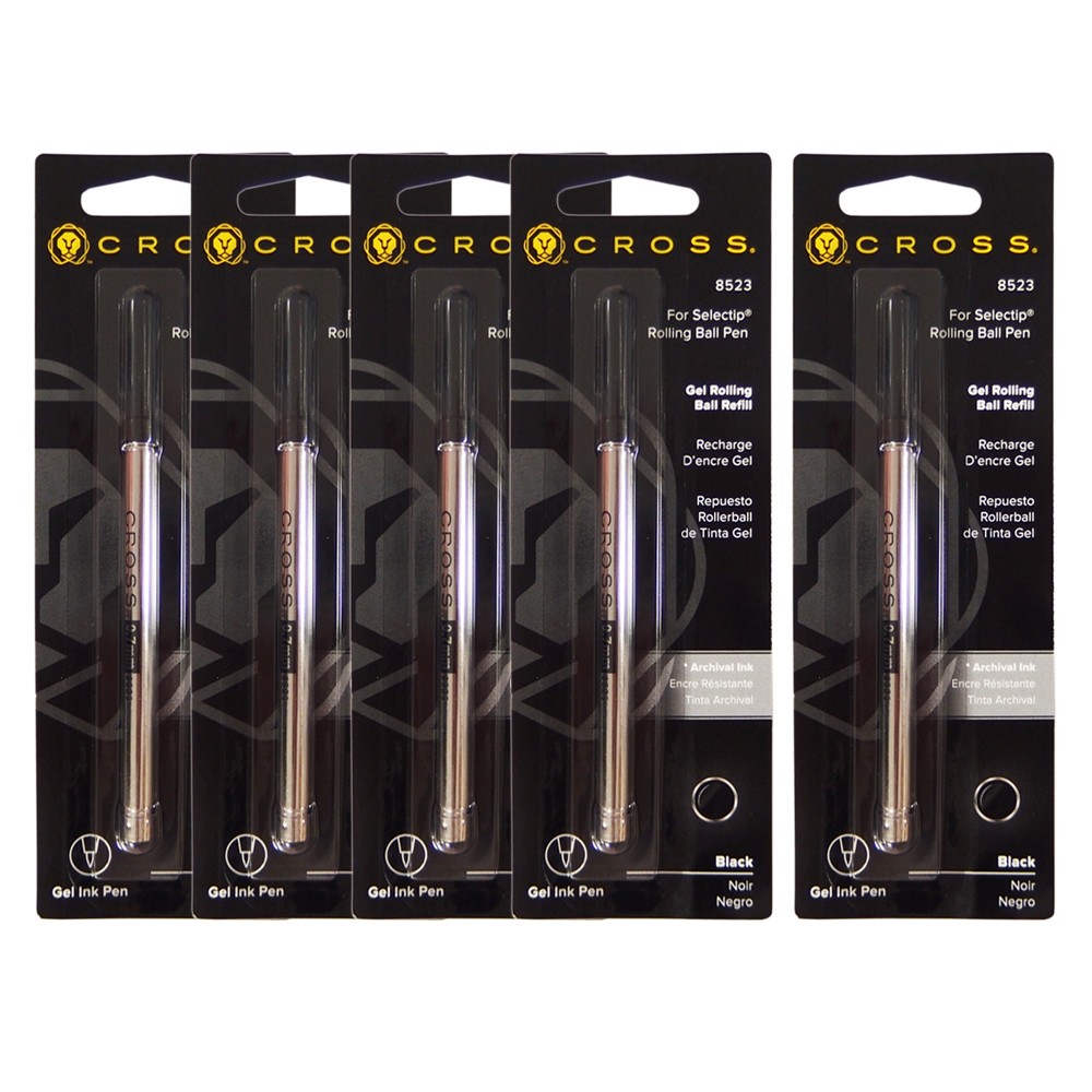 CROSS（クロス） セレクチップ ローラーボール 替え芯 5本セット