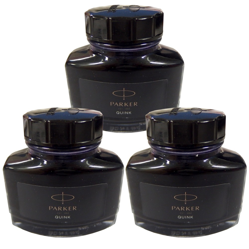 PARKER パーカー 万年筆 ボトルインク クインク QUINK 各色 3個