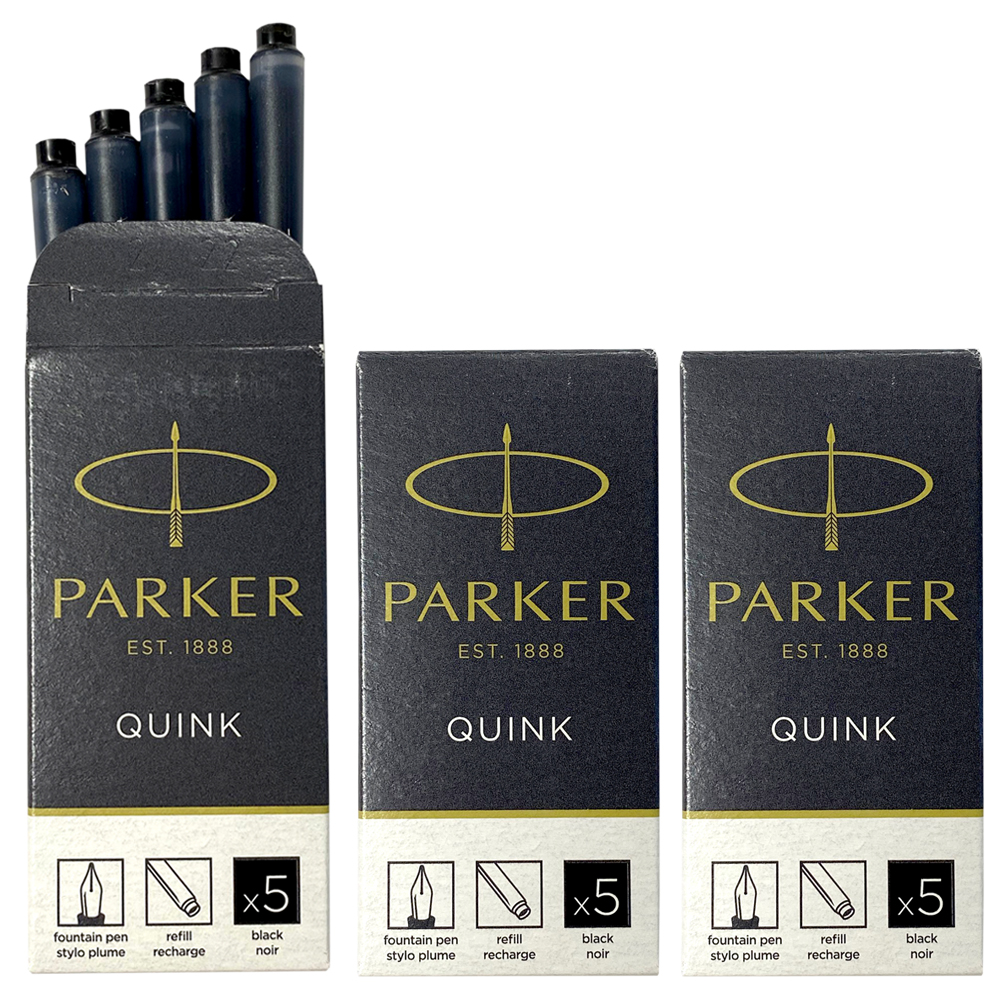 万年筆　PARKER 45 交換用インク　3本 PARKER（パーカー） クリックポスト送料無料 万年筆 カートリッジ