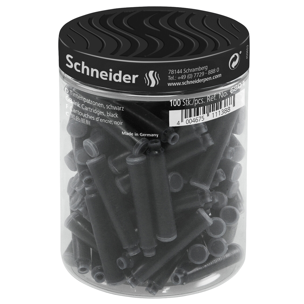 シュナイダー Schneider 万年筆 インクカートリッジ セット 100本入り