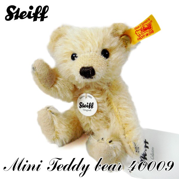 シュタイフ Steiff ミニテディベア ブロンド 10cm Mini Teddy bear