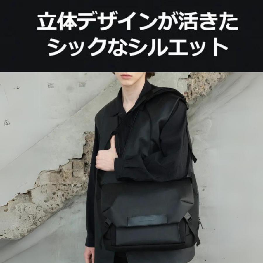 メッセンジャーバッグ メンズ 大きめ 防水 a4 大容量 キャンバス