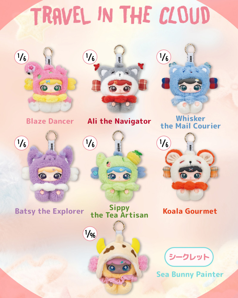 Lulumi第3弾 Travel in the Cloud シリーズ ブラインドボックス ルルミ