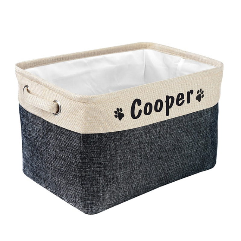 犬 猫 ペット用 名入り おもちゃ箱 収納ボックス名入れ ネーム入り