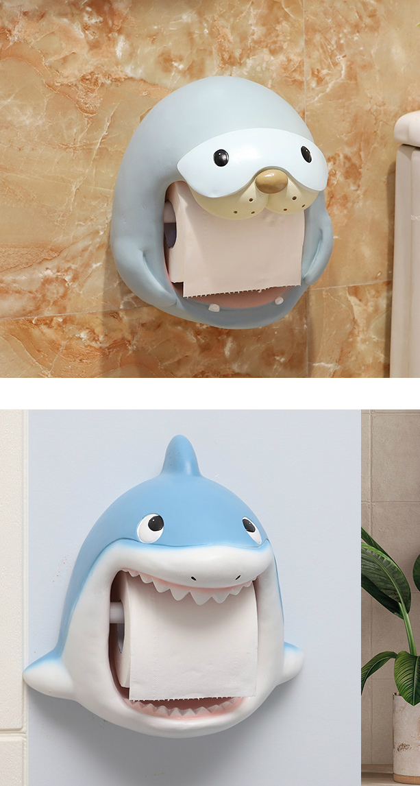 日用品雑貨 トイレ用品 トイレットペーパーホルダー 設置簡単 アニマル 動物 ワニ サメ ライオン アザラシ キッズ ファミリー 遊び心 ブルー 温もり Aez Aez Gracefulsmile Home 通販 Yahoo ショッピング