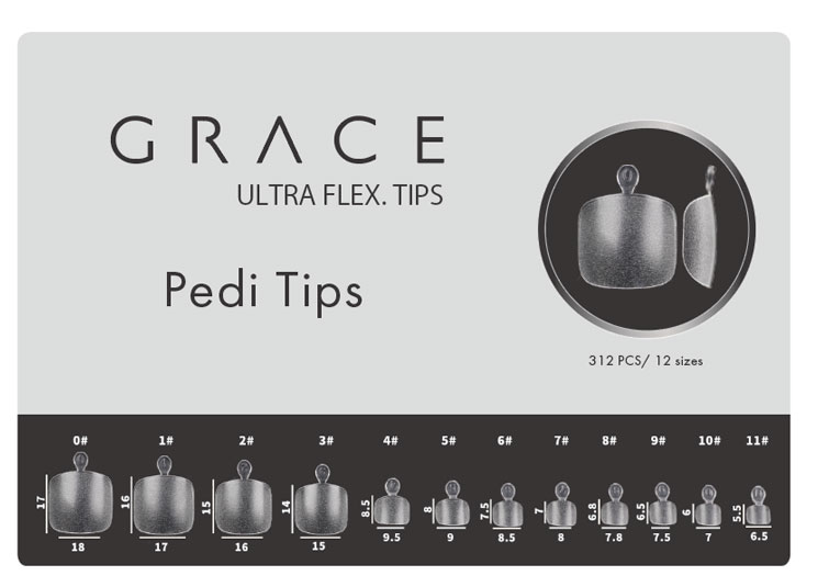 gracegarden（グレースガーデン） ネイルチップ フレキシブル ジェル