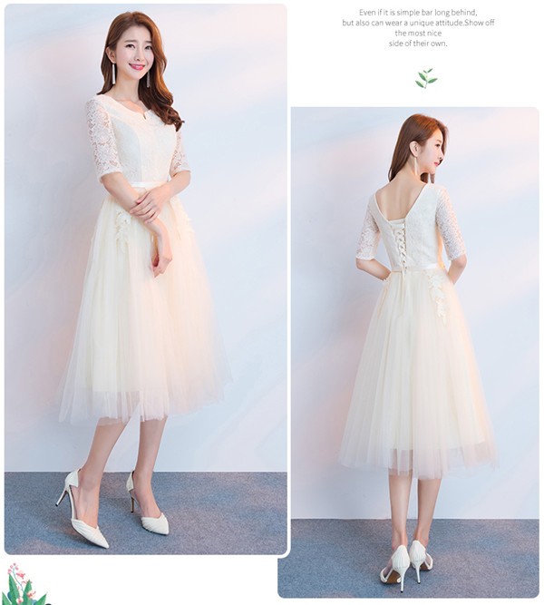 ✨美品✨PLAISIR 2WAY パーティードレス オフホワイト