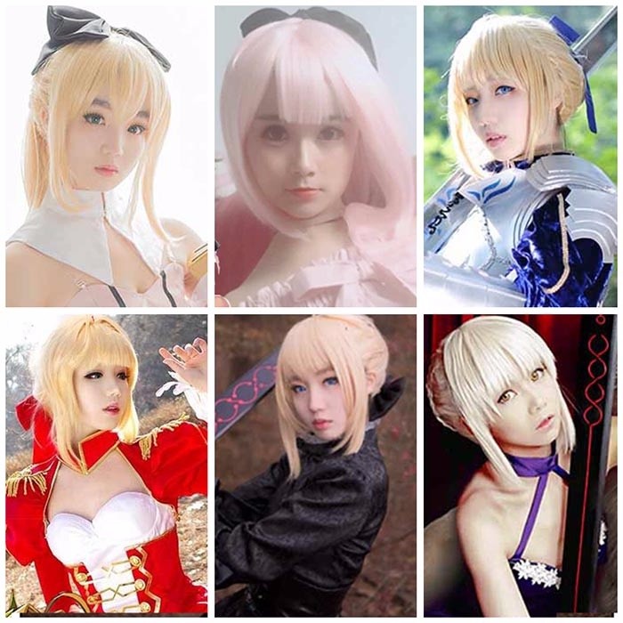 FGO Fate セイバーオルタ ドレス コスプレ衣装 ウィッグ Amazon.co.jp: [QLPLYZON] フルセット 衣装+ウィッグ+道具 +靴