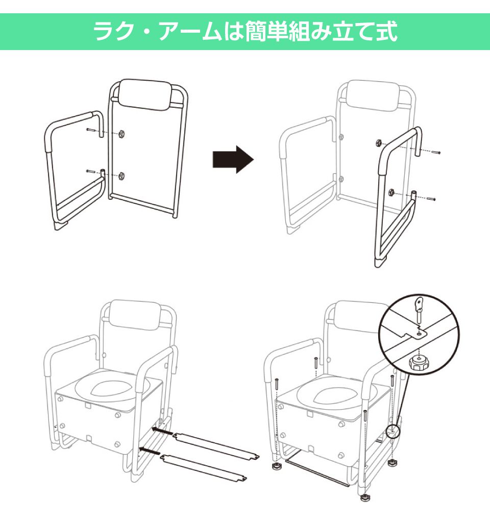 ラク・アームWR-3 | WRAPPON TREKKER オプション ラクアーム