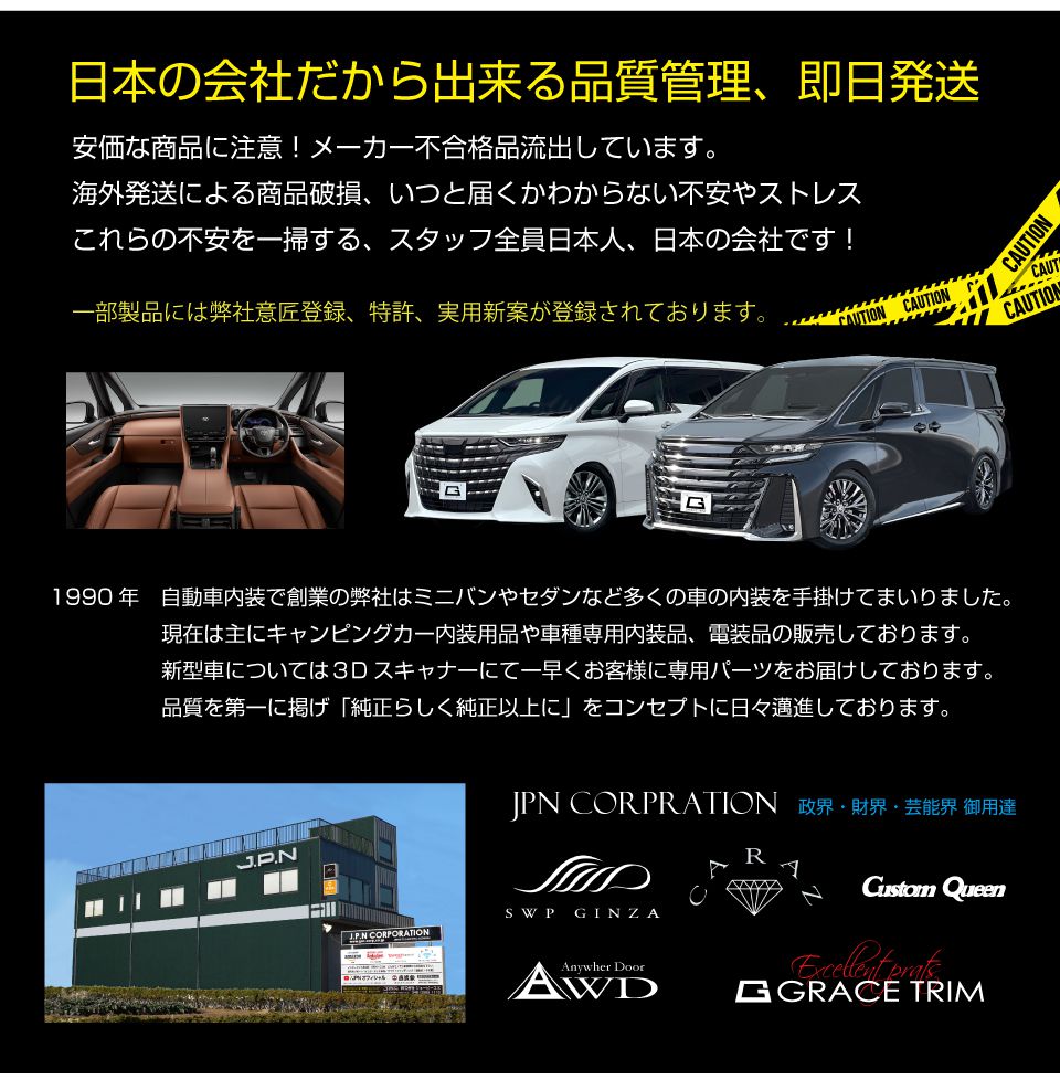 アルファード40系 アルファード40系専用 SilkBlaze ステンレス フロントフェンダー