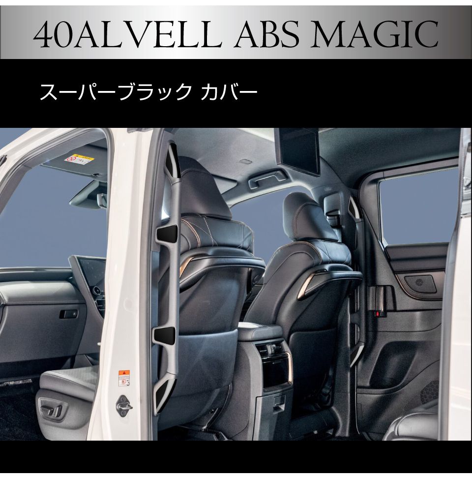 40系 アルファード ヴェルファイア サイドドアピラーアシストバー