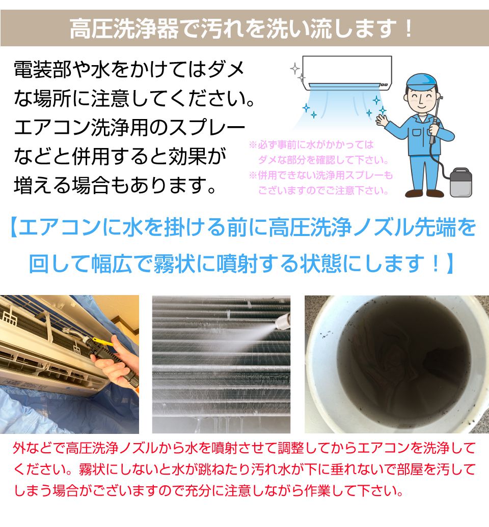 エアコンクリーニング高圧洗浄機 現状2番目に激安のエアコン洗浄機再降臨！【工進MS-252AC