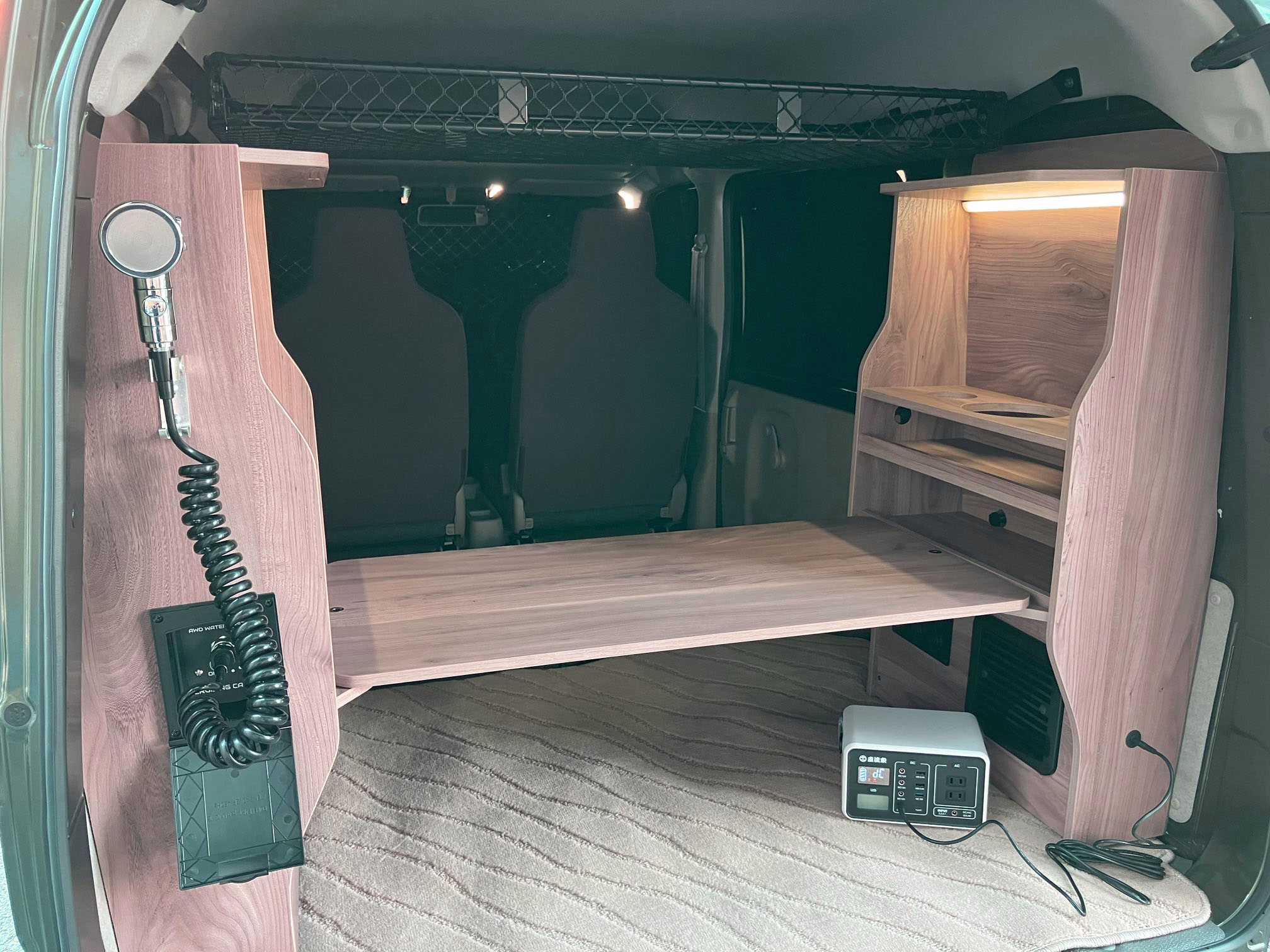 キャンピングカーキャビネット 受注生産品 キャンピングキット | 直流家 エブリイバン DA17V用