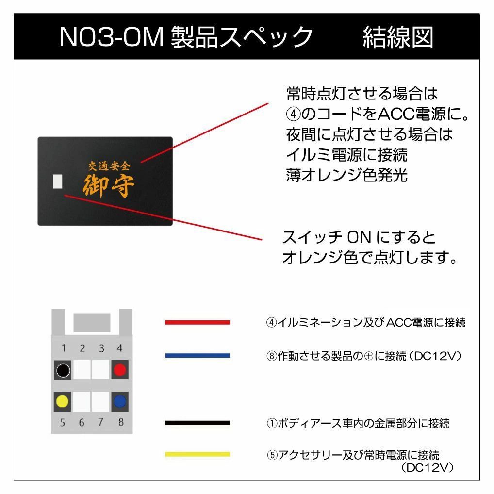 switch即日発送可能！大阪付近の方ならその日に持っていくことも可能！ ニッサン車用 N03タイプ 御守スイッチ スイッチホール 増設用
