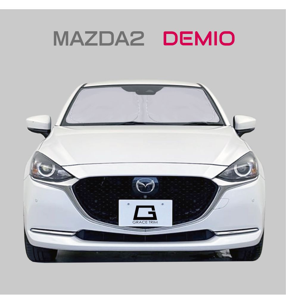 サンシェード MAZDA マツダ2/デミオ Dj系 車種専用 プライベート