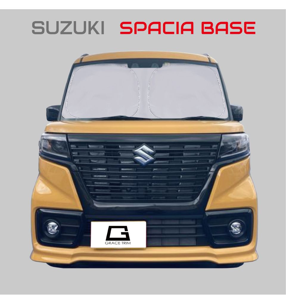 SUZUKI スペーシアベース専用サンシェード Amazon.co.jp: ruiya 新型 スズキ スペーシア ベース MK33V型 専用