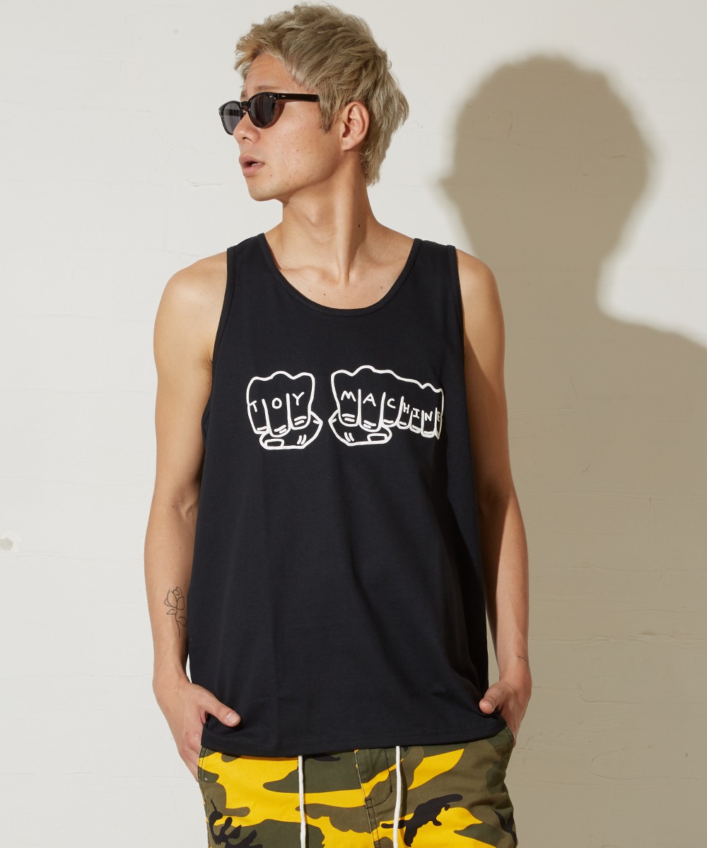 Toy Machine トイマシーン タンクトップ メンズ Tシャツ ノースリーブ カットソー ブランド ロゴ プリント 白 Graciasショッピングストア 通販 Yahoo ショッピング
