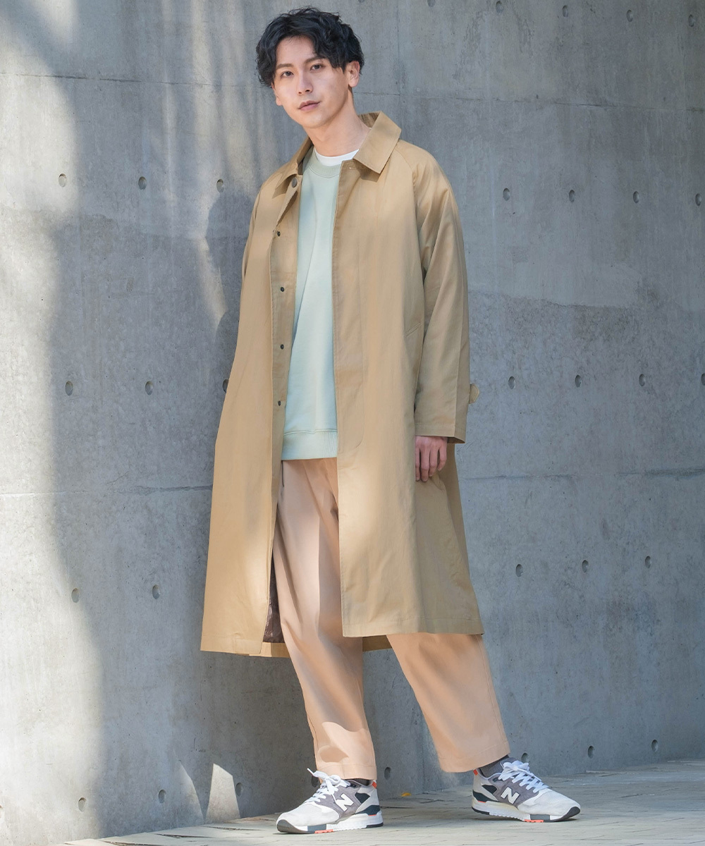 コート メンズ ミリタリーコート ロングコート バルマカーンコート ステンカラーコート ショップコート ロング丈スプリングコート 春 アウター チェック コート Graciasショッピングストア 通販 Yahoo ショッピング