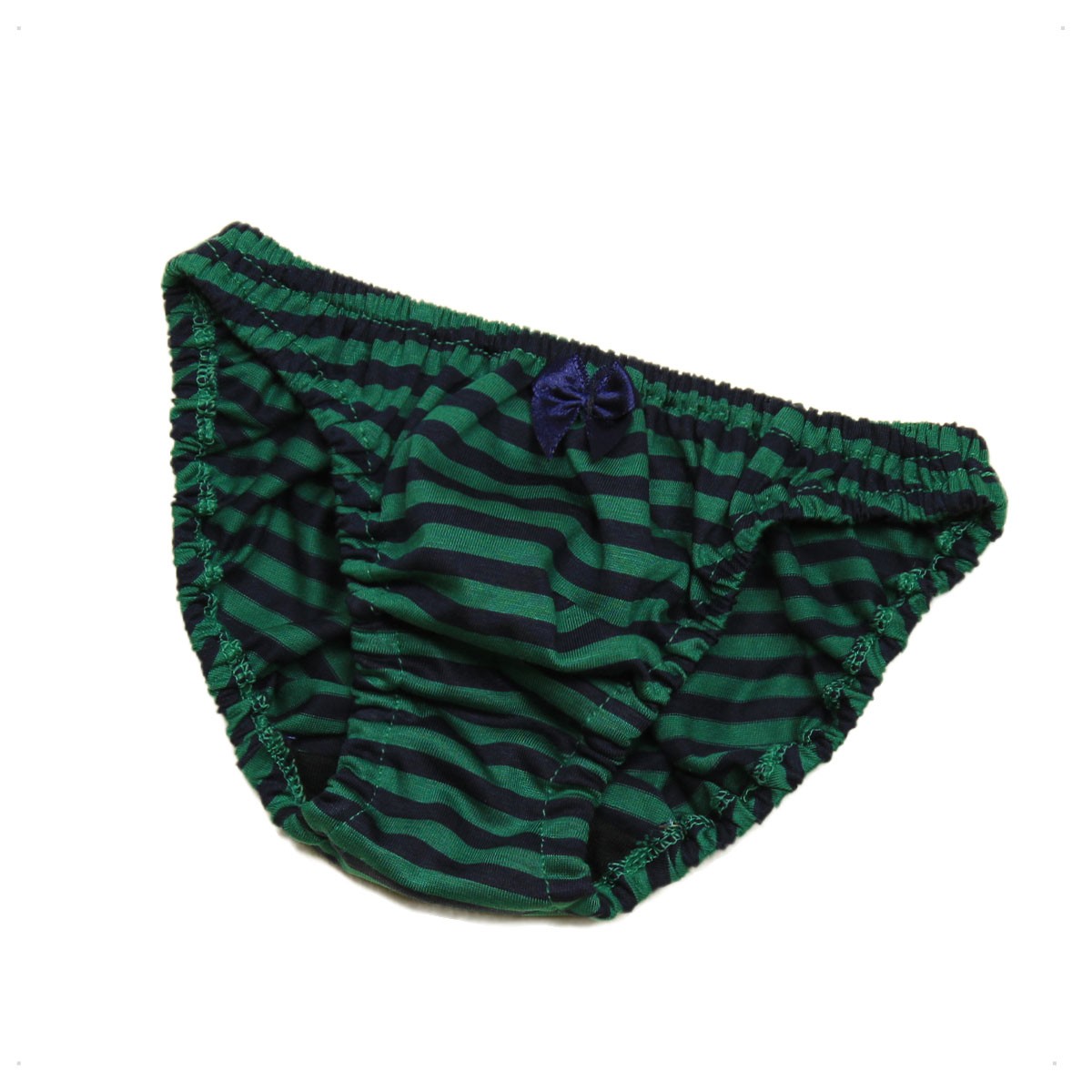 レディース ローライズ ギザリヨセル天竺 細ボーダー  ショーツ パンティー かわいい 小さいパンツ 女性 下着 メール便 |  | 04