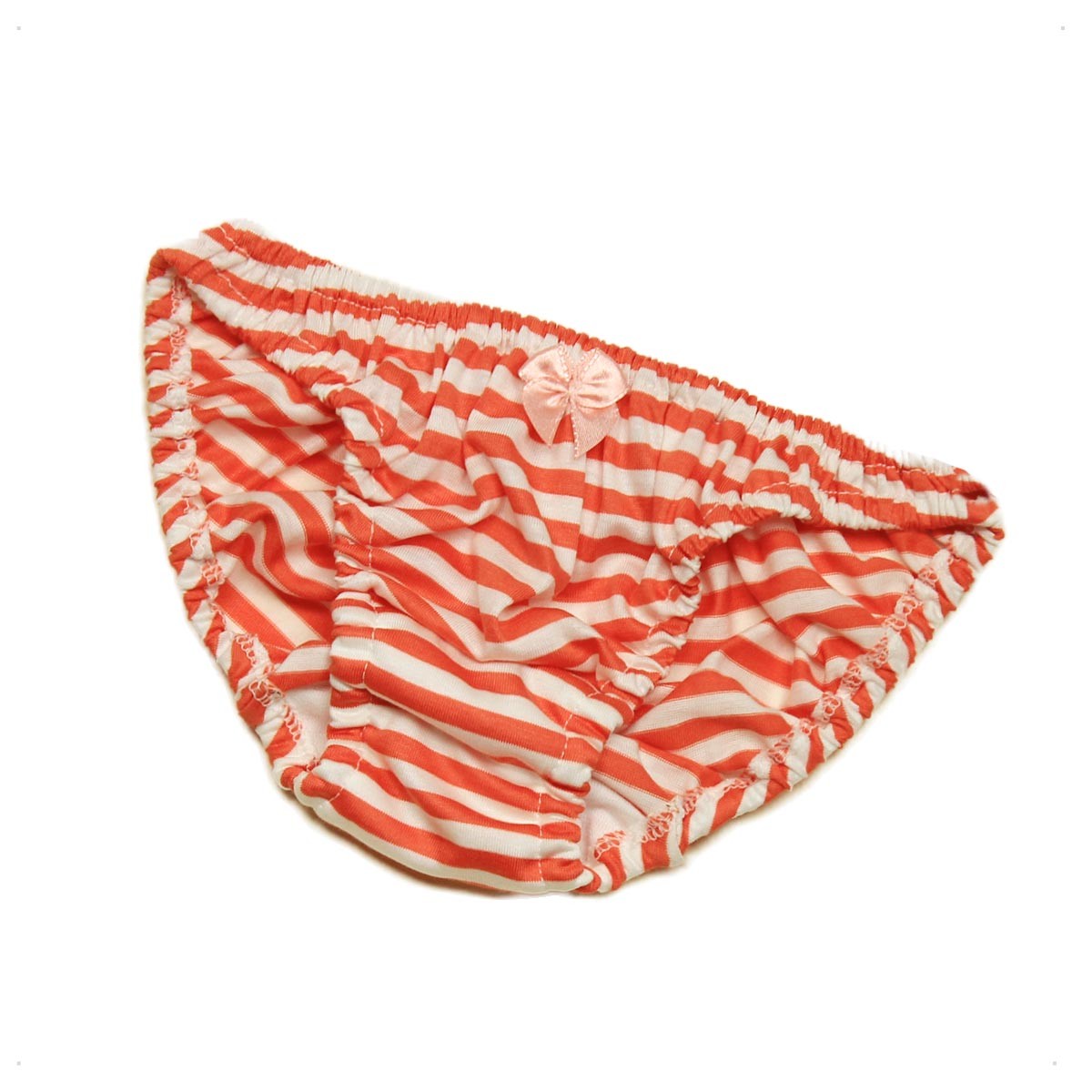 レディース ローライズ ギザリヨセル天竺 細ボーダー  ショーツ パンティー かわいい 小さいパンツ 女性 下着 メール便 |  | 01