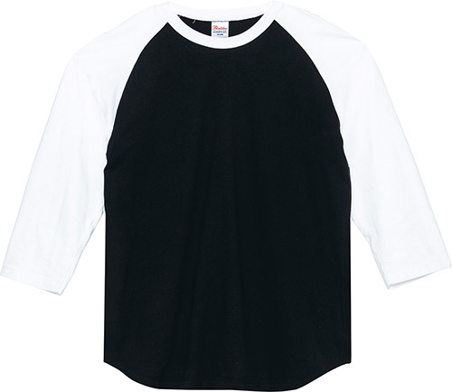 ラグラン Tシャツ メンズ 大きいサイズ 七分袖 無地 厚手 綿100% レディース Printstar プリントスター 5.6オンス  00107-CRB