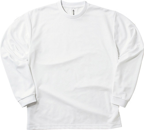 長袖 Tシャツ メンズ 大きいサイズ 無地 ドライ 吸汗速乾 レディース glimmer グリマー 4.4オンス 00304-ALT｜grafit｜02