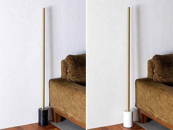 モダンフロアスタンド 大理石ベース 間接照明 おしゃれ リビング 大理石ベースセット 照明 LEDバーライト