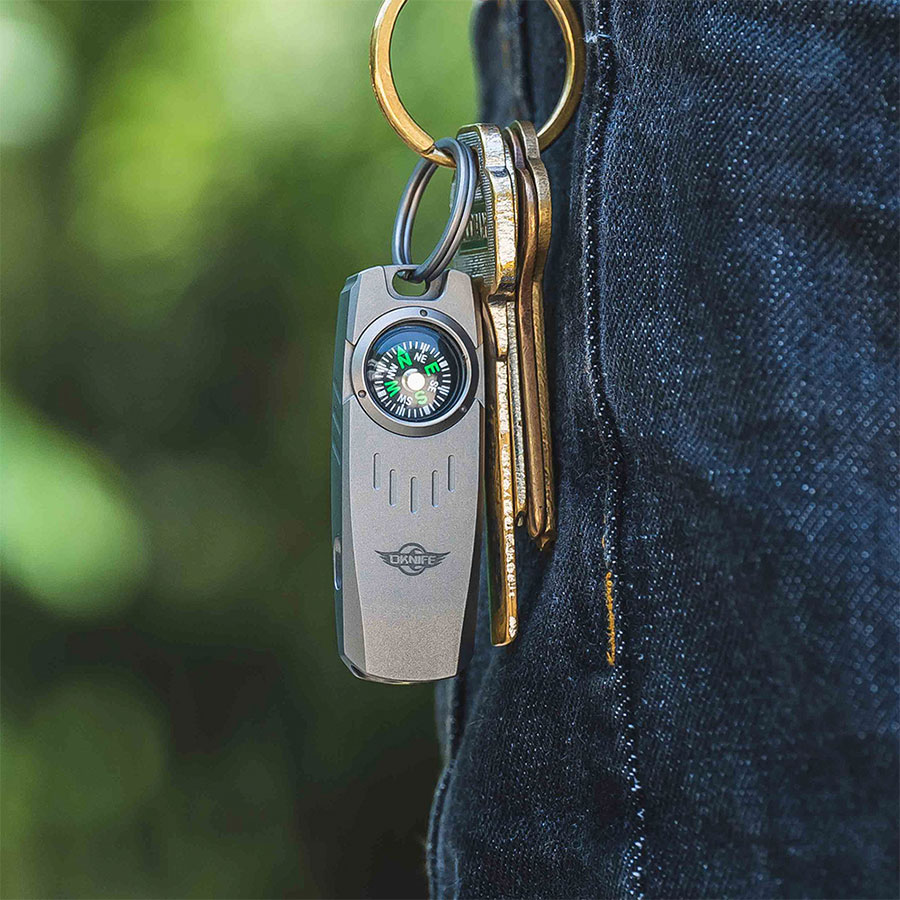 OLIGHT オーライト Owhistle 2 Ti ホイッスル コンパス ツール 長時間