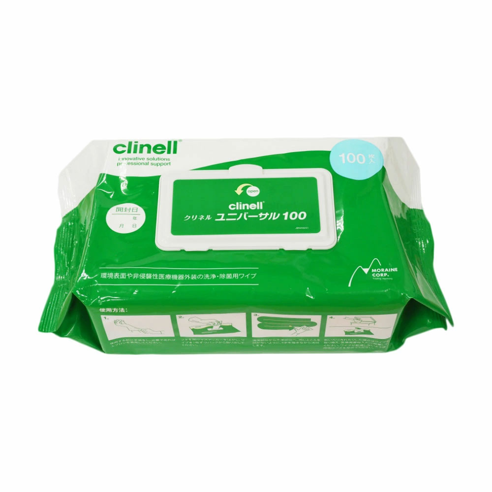 クリネルユニバーサル 100 2個セット 環境清拭ワイプ 除菌 ウエット