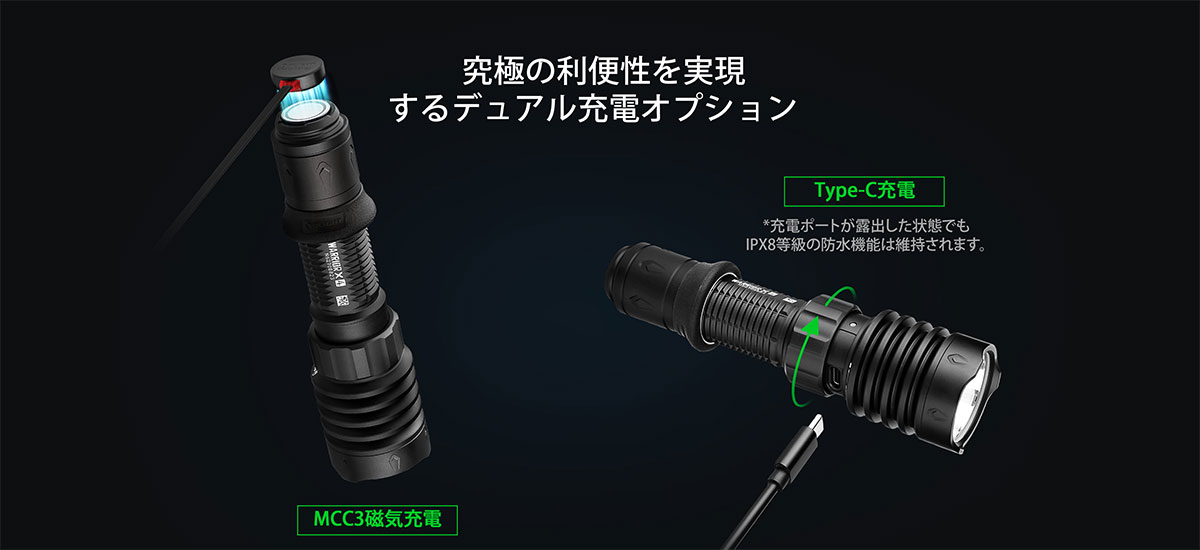 OLIGHT OLIGHT(オーライト) Warrior X 4 タクティカルライト 懐中電灯