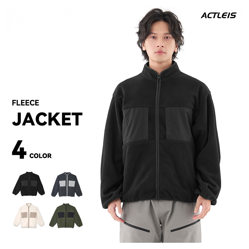 ACEANDRARE フリーストップス　1／21以降発送 ACTLEIS（アクレイス） フリース メンズ ジャケット フリース