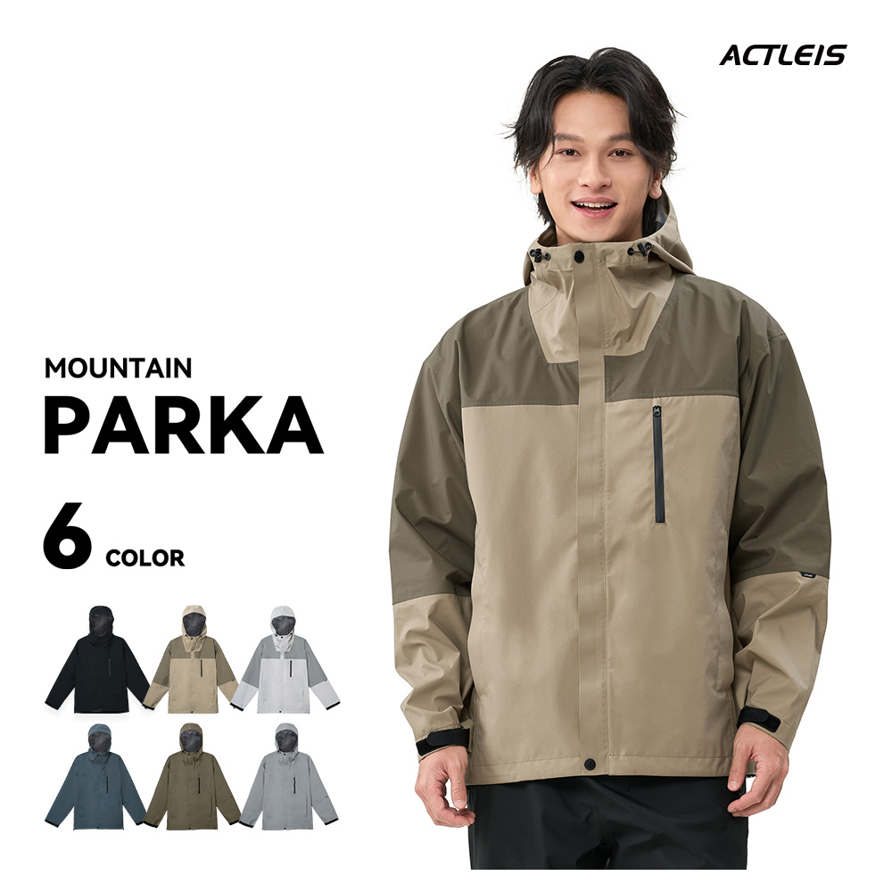 ACTLEIS（アクレイス） マウンテンパーカー メンズ ウィンドブレーカー