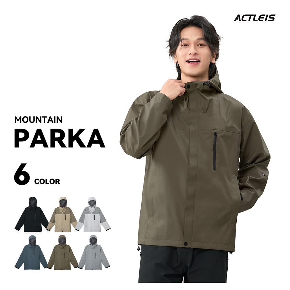 ACTLEIS（アクレイス） マウンテンパーカー メンズ ウィンドブレーカー