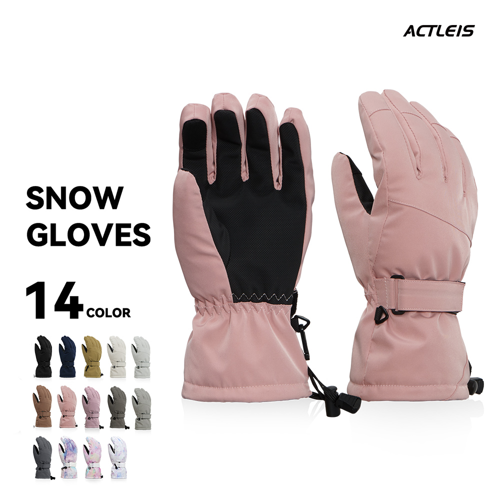 新品　未使用品　数量限定レア品  スノーグローブ　2022年 ACTLEIS（アクレイス） スキー スノーボード グローブ レディース