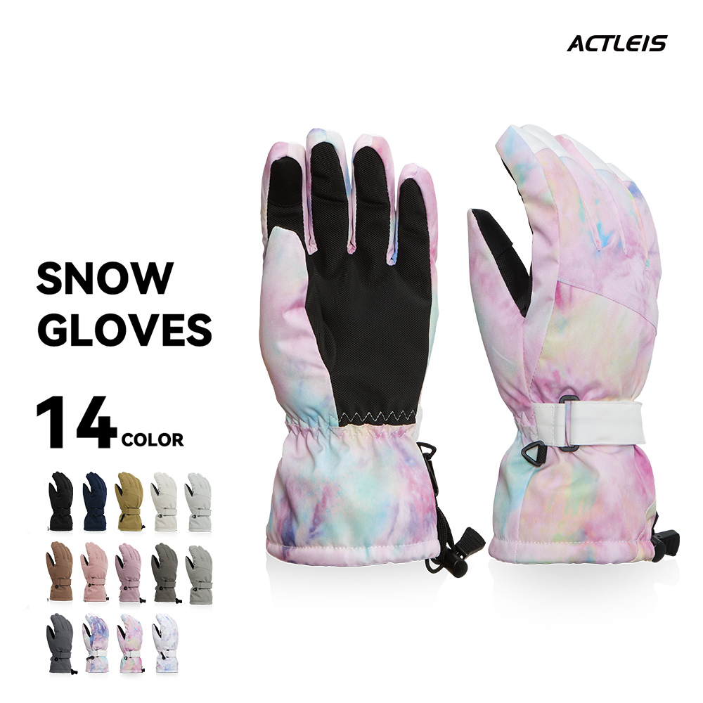 ACTLEIS（アクレイス） スキー スノーボード グローブ レディース