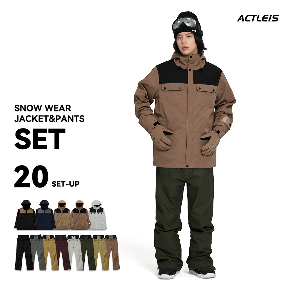 Actleis アクレイス　メンズスノーボードウェア 　М Actleis アクレイス メンズスノーボードウェア L - メルカリ