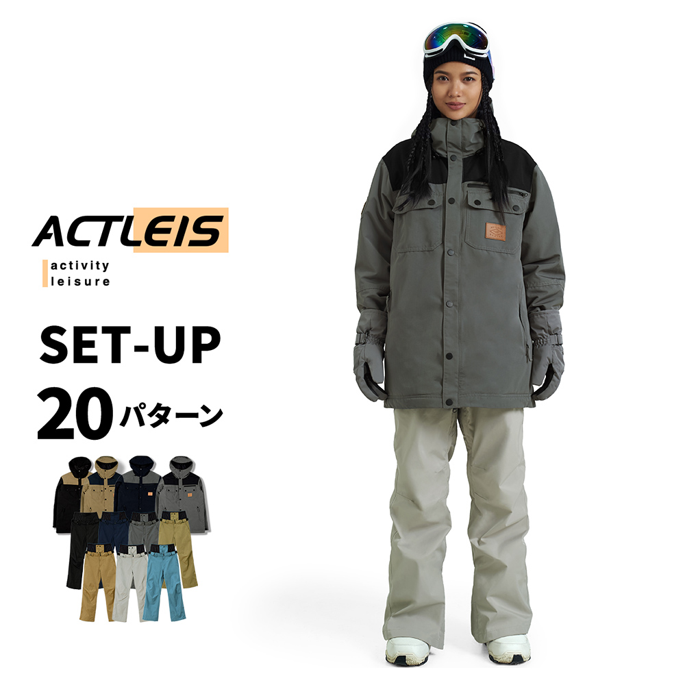 ACTLEIS（アクレイス） スキーウェア スノーボードウェア レディース