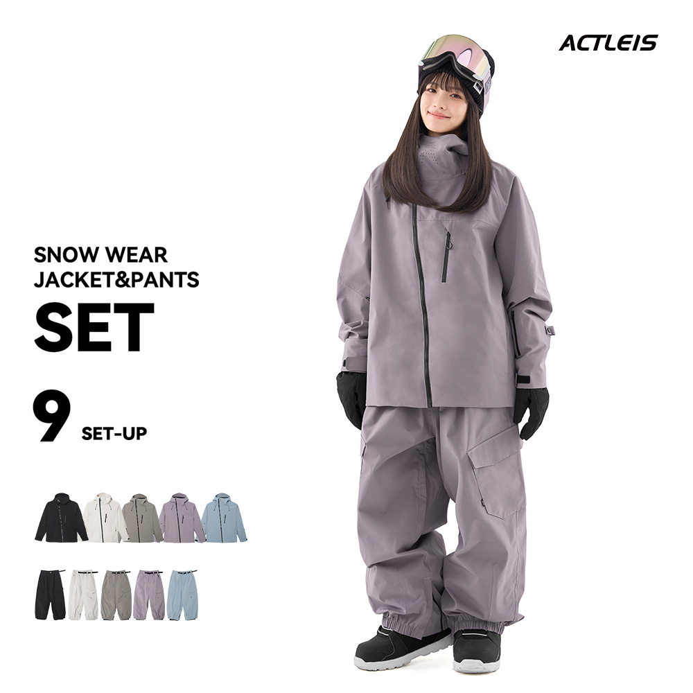 ACTLEIS（アクレイス） スノーボードウェア スキーウェア レディース