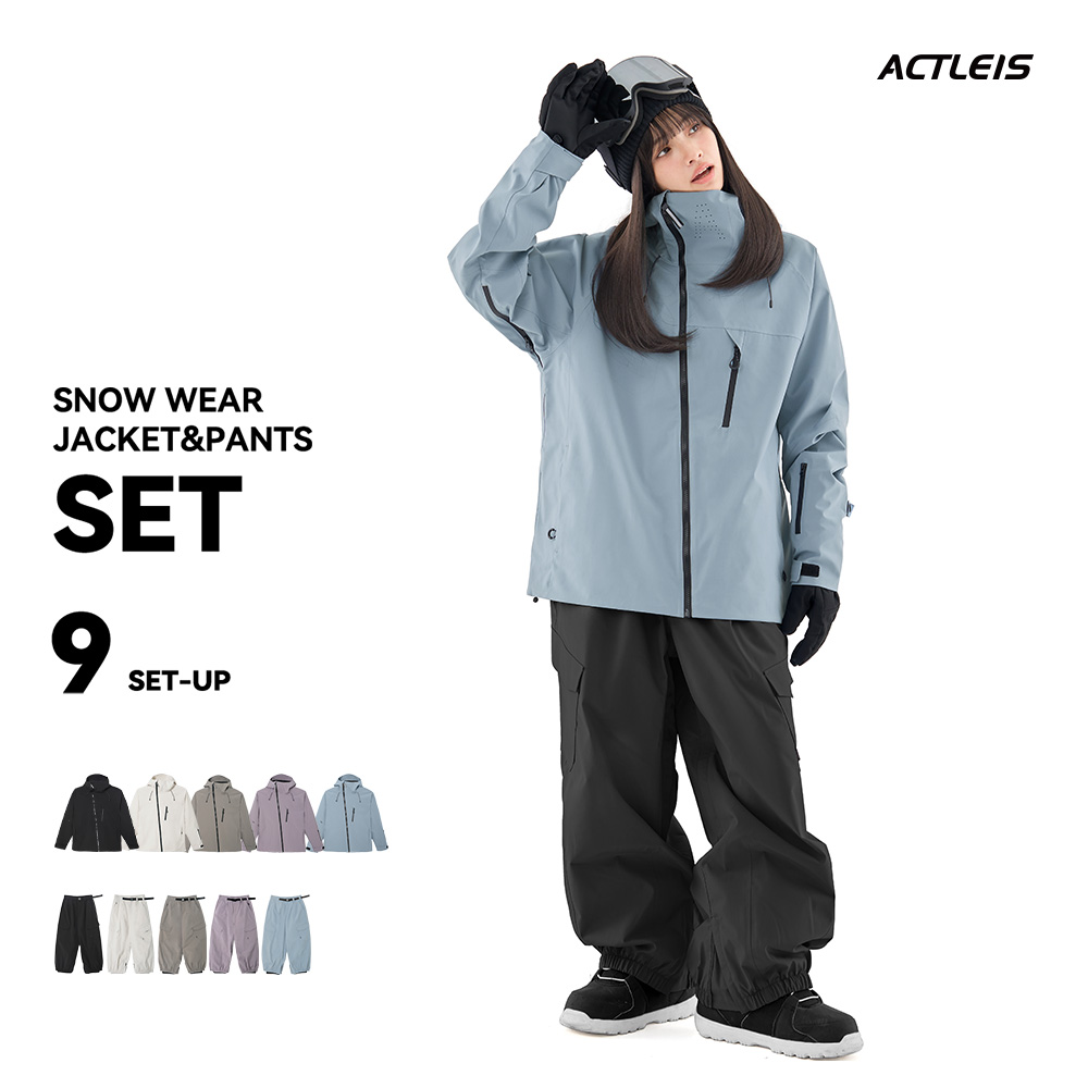 ACTLEIS（アクレイス） スノーボードウェア スキーウェア レディース