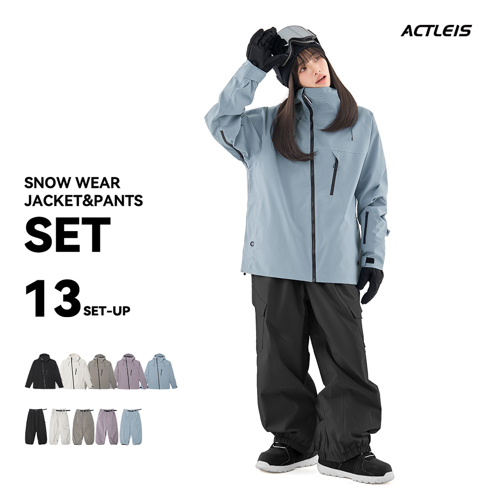 ACTLEIS（アクレイス） スノーボードウェア スキーウェア レディース