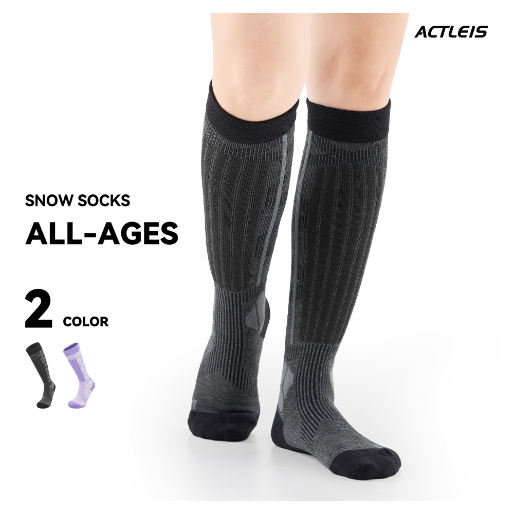 ACTLEIS（アクレイス） スキー スノーボード ソックス 靴下 メンズ