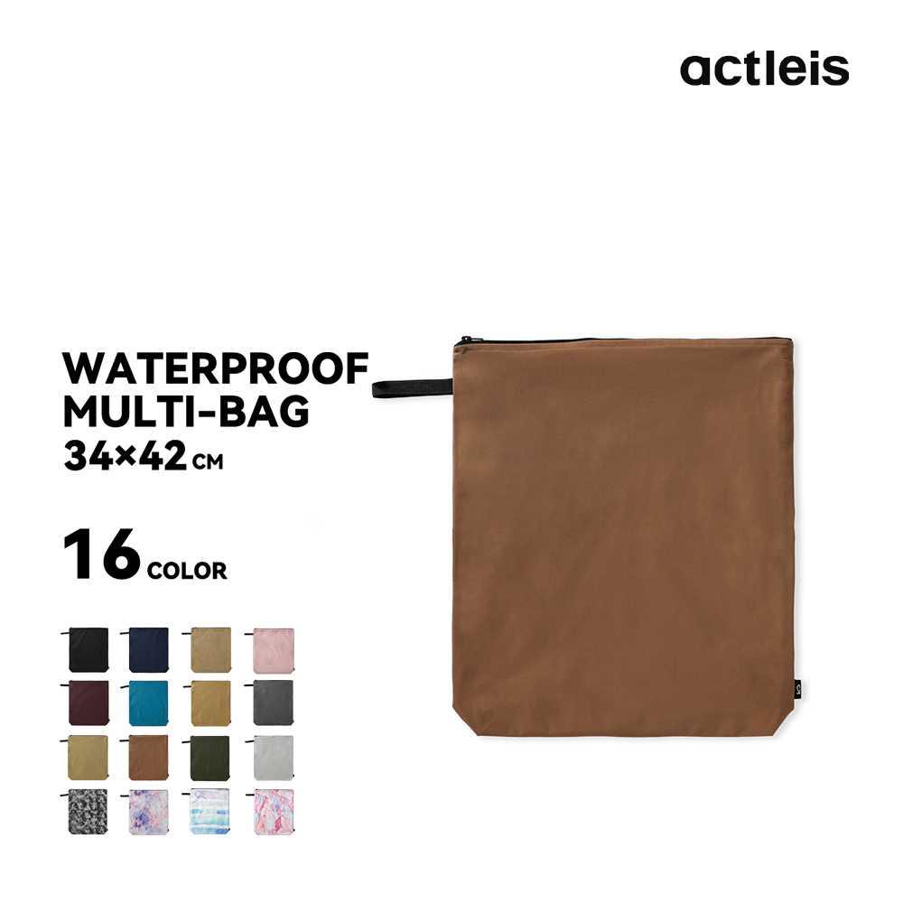 ACTLEIS（アクレイス） 防水ポーチ 防水マルチポーチ 防水 撥水 マルチ