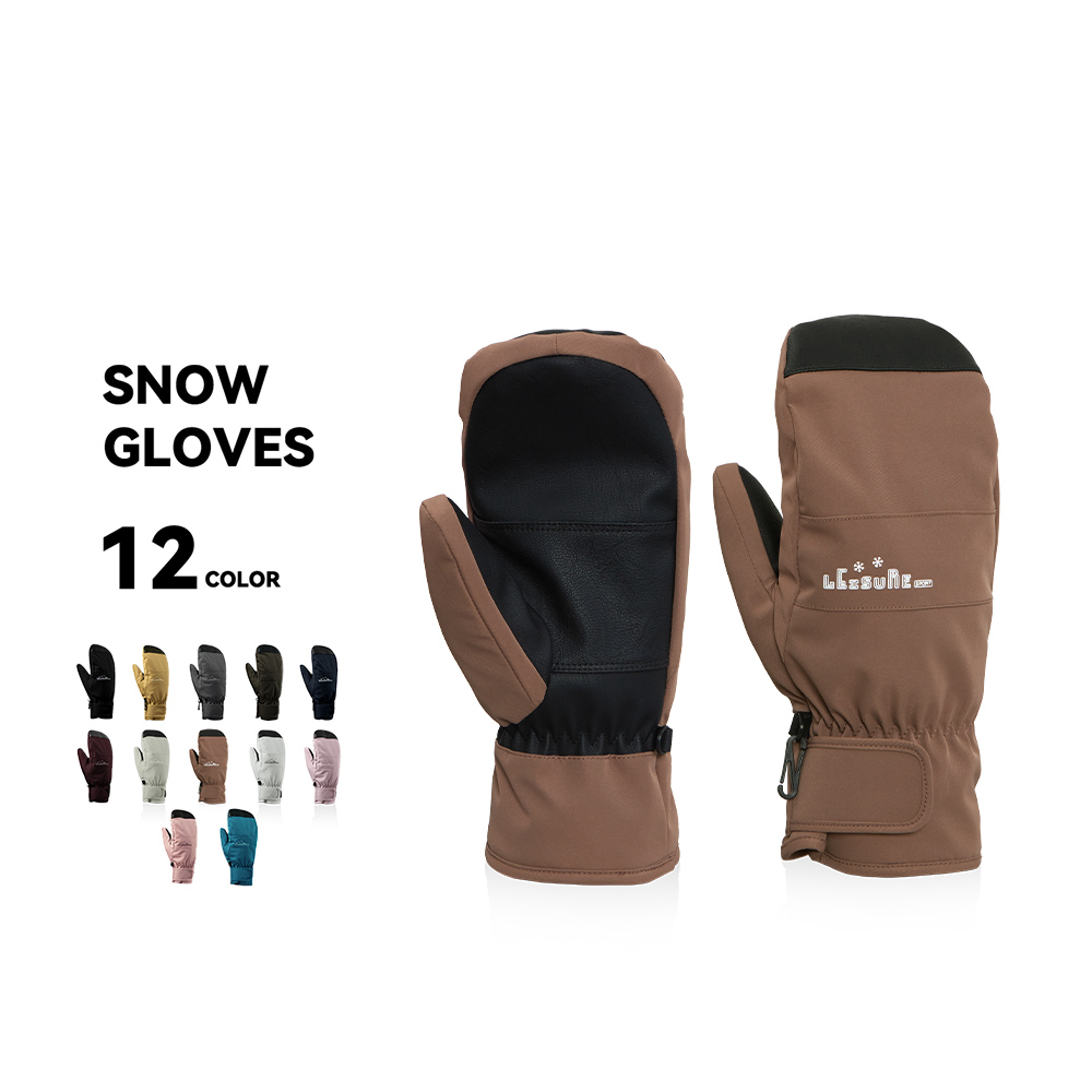 LEISURE SPORT スノーボード スキー グローブ レディース スキー