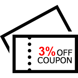 ブランドショップGRANDE TOKYOの「新作も定番も！対象商品で使える3%OFFクーポン」のクーポン